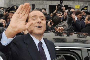 Berlusconi ante el juez