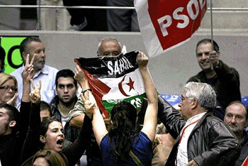 El peor mitin de Zapatero en una década