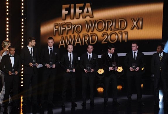 Leo Messi, tres veces dorado