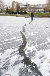 Ucrania , el país más afectado por la ola de frío polar