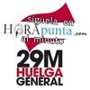 La huelga al minuto