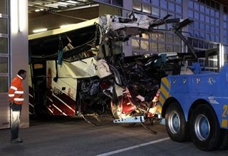 Accidente de autobús en Suiza