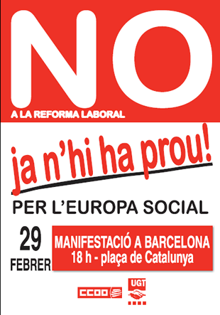 Estudiantes y profesores se manifiestan y ponen en jaque al gobierno de Rajoy