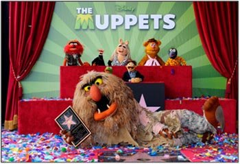 Los muppets ya tienen estrella en el paseo de la fama de Hollywood