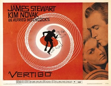 Cartel de 'Vértigo' (1958)