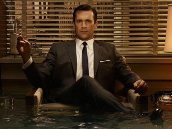 Daniel Radcliffe y Jon Hamm , dos en uno