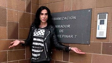 Mario Vaquerizo durante el rodaje de 'La que se avecina'