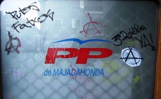 Nuevo ataque al PP en Majadahonda