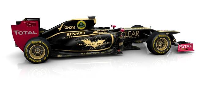 El caballero oscuro se alía con el equipo de Lotus de F1