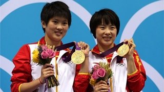Las chinas también ganan el oro en salto sincronizado de 10 metros
