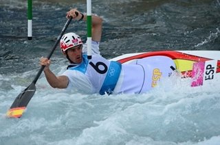 Otro cuarto , esta vez en canoa individual de slalom