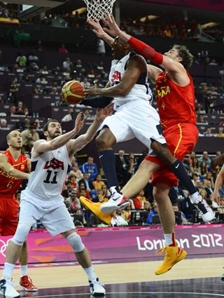 Plata dorada para el baloncesto español