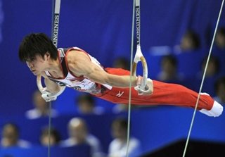 Uchimura campeón de gimnasia