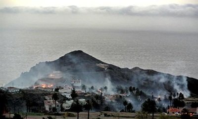 Incendio en Canarias
