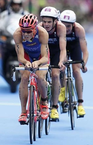 Plata para   Javier Gómez Noya