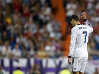 El disgusto de Cristiano