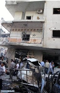 Cadena de atentados en la capital siria de Damasco