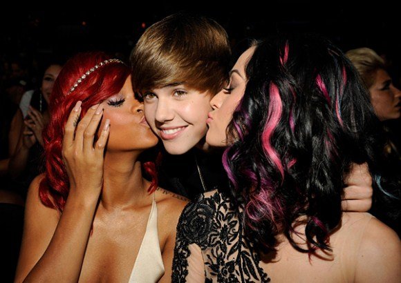 Rihanna, Taylor Swift Y Justin Bieber dominan los MTV europeos