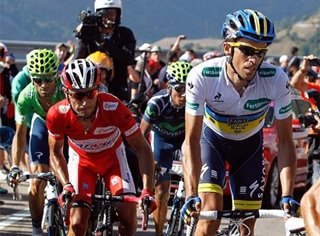 El duelo entre Purito y Contador