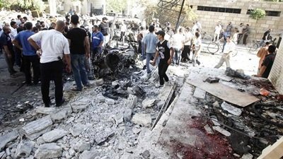 Cadena de atentados en la capital siria de Damasco