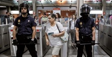 Tres detenidos en Atocha por la huelga de Renfe