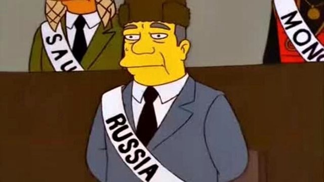 Los Simpson, vetados en Rusia