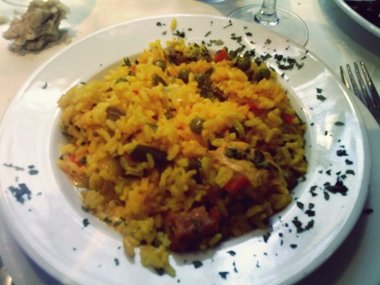 Una paella diferente
