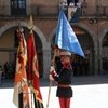 Ávila restaura la bandera de los Voluntarios