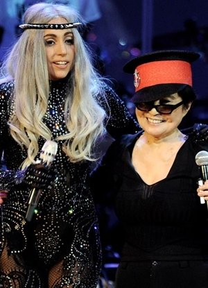 El John Lennon de la paz es para Lady Gaga