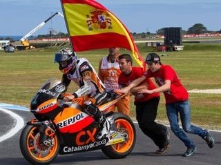 Márquez campeón de Moto2