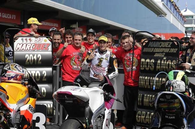 Márquez campeón de Moto2