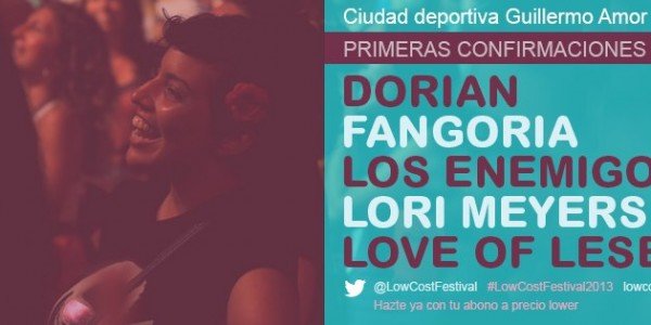 Love of Lesbian y Fangoria tocarán en el Low Cost 2013