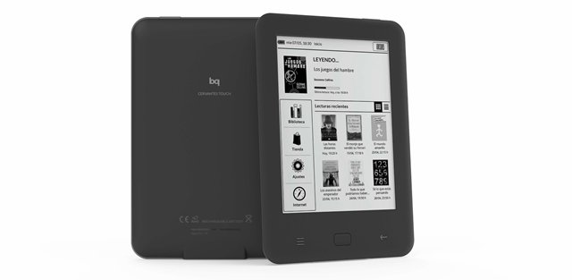 bq Cervantes Touch, el e-reader español de pantalla táctil
