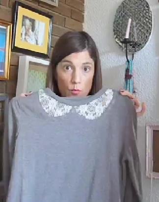 DIY: camiseta básica con cuello Peter Pan