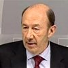 Rubalcaba responde a Rajoy: 'No es la herencia, es la derecha'