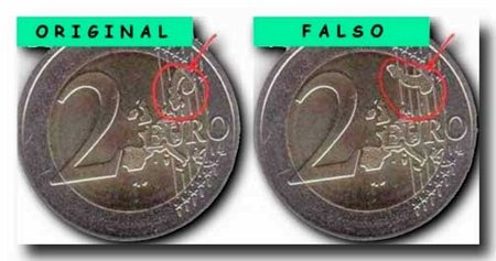 Dos de las monedas que se encuentran en circulación