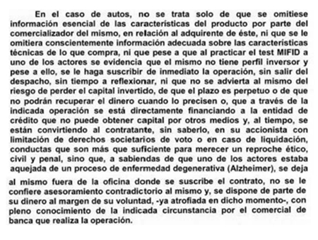 Sentencia ejemplar y ejemplarizante