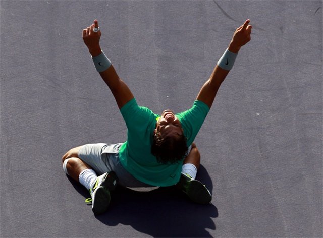 Nadal se reconcilia con el tenis