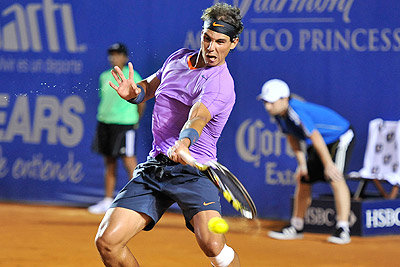 Nadal pasa a octavos en el torneo de Acapulco