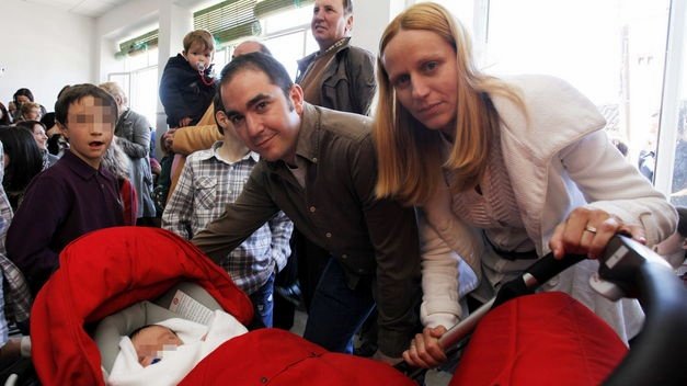 Cheque bebé en Solosancho