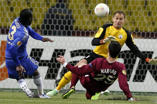 El Chelsea sufre ante el Rubin pero pasa a semifinales