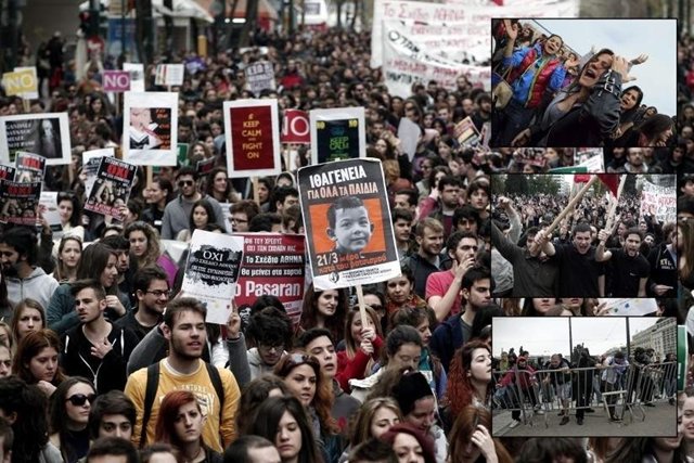 Decretan prisión contra los profesores huelguistas