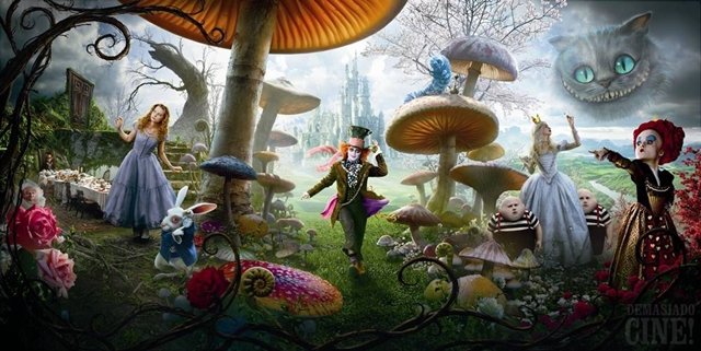 Nueva película de Alicia en el País de la Maravillas