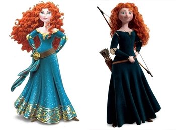 Disney es forzada a retirar la versión 'sexy' de Mérida