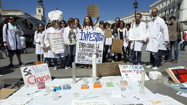 'Mendigando por la ciencia'