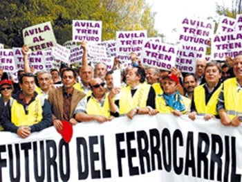 Ávila se queda “sin” relaciones ferroviarias