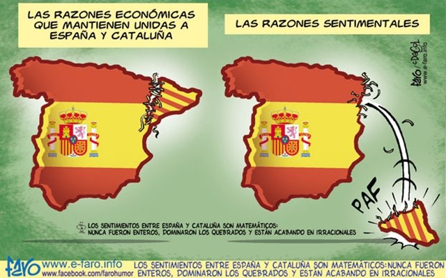 Salirse de España tendrá muchas consecuencias