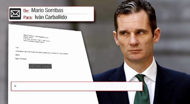 A Urdangarín le escribieron su tesina