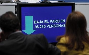 Datos 'esperanzadores' del paro