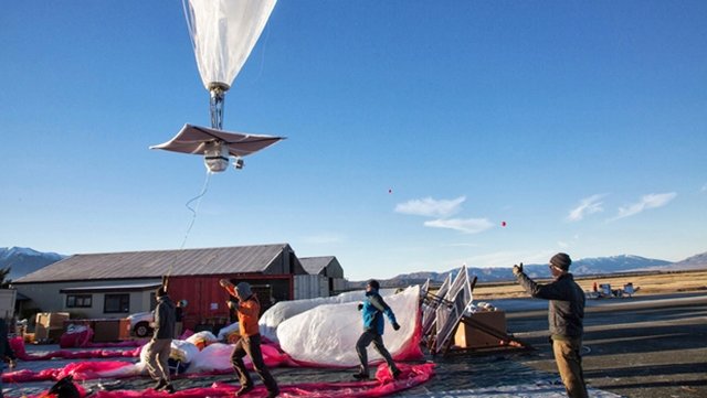 Google dará wifi mediante globos de helio